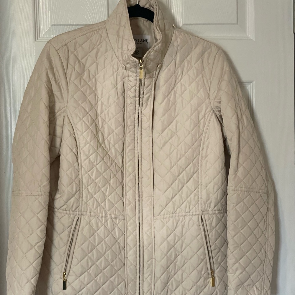 Burry Lane Women's Quilted Tan Puffer Jacket